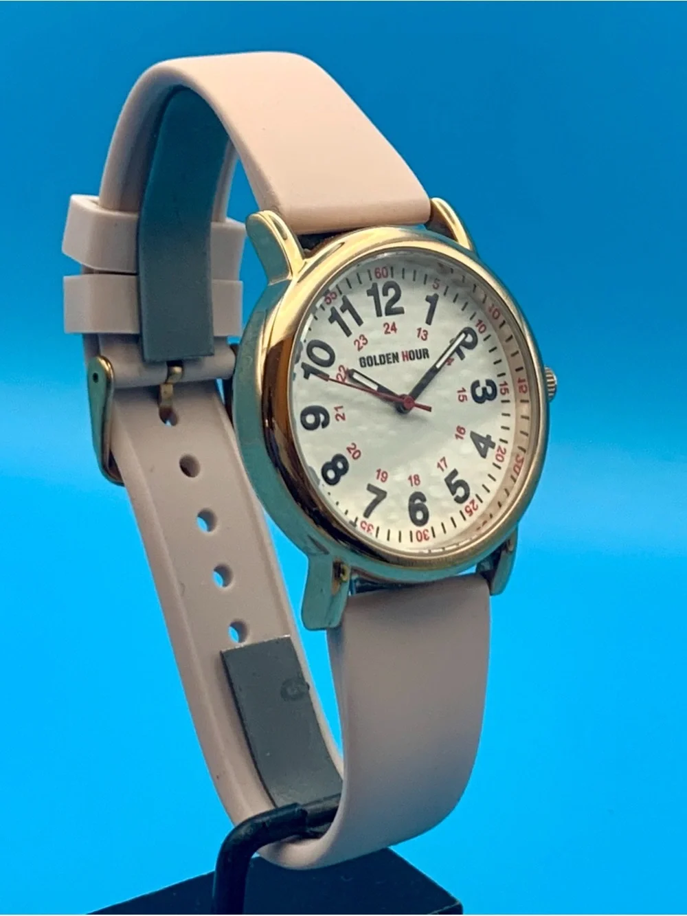 GOLDEN HOUR Unisex Men’s Women’s Nurse Doctor Field Wristwatch Works New Battery